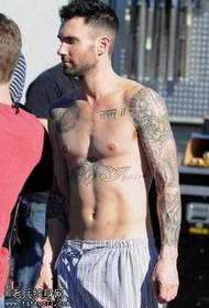 Modello di tatuaggio uomo prepotente personale