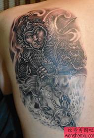 Бозгашт Zhao Yun War Horse Horse Tattoo