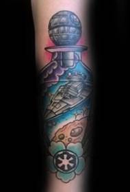 Gambar Battleship Tattoo Pattern_10 tentang karya seni tato battleship