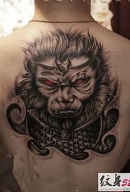 Combatti contro il modello di tatuaggio del Buddha Sun Wukong Daquan