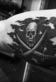 U mudellu di tatuaggi di u pirate 9 mudellu di tatuaggi di pirate di a personalità dominante