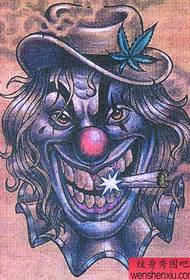 Фотографії малюнка татуювання клоуна диявола діляться навчанням (татуювання)
