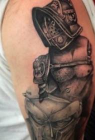 Jagged Warrior Tattoo Den heroiske og elegante Jagged Warrior Tattoo