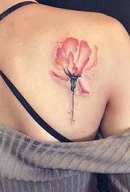 Pola tato bunga yang indah dan indah untuk anak perempuan