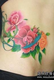 Motivo tatuaggio classico pop - Motivo tatuaggio floreale (Boutique)
