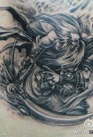 Taille fre Hades modèl mak tato