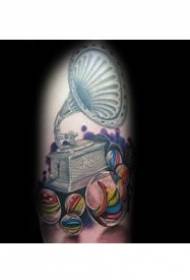 Round Tattoo Pattern_9 Piece of Fun Gioco Pinball Tattoo Pattern Atlas