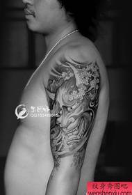 Modello di tatuaggio Prajna popolare classico braccio maschile