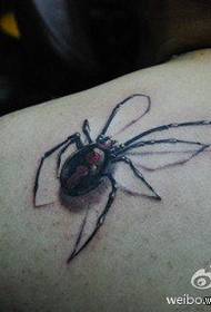 Mandlige skuldre cool edderkop tatoveringsmønster