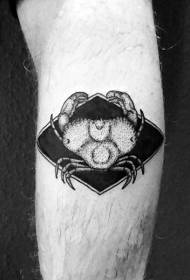 Modello di tatuaggio di granchio modello di tatuaggio di granchio fresco