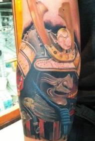 لون الذراع الساموراي صورة نمط الوشم
