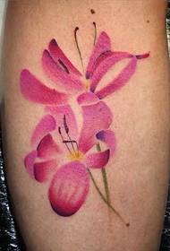 Κατάλληλο για τα κορίτσια, η άλλη πλευρά του τατουάζ λουλουδιών τατουάζ είναι πολύ όμορφη