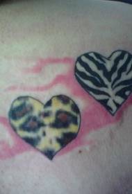 Afetwa ruvara rudo zebra ingwe tattoo maitiro