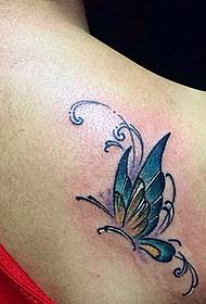 tattoo butterfly ຂະຫນາດນ້ອຍບິນ