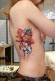 18 nice little fresh color tattoo designs