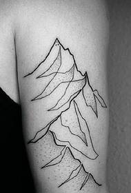 Mehrere modische Mädchen Totem Tattoos