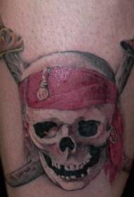 Boje nogu realistične slike karipskih pirata