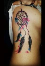 Tatuajes de Dreamcatcher Patrones de tatuaxes de Dreamcatcher