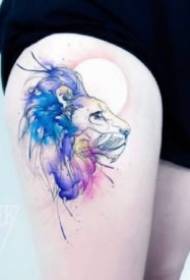 Festett tetoválások 18 gyönyörű gyönyörű kis akvarell tetoválás kép