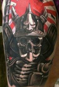 Phatrún tattoo armúr samurai fionnuar Seapánach