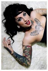 Tatuaggio dominatore sexy per ragazze europee e americane