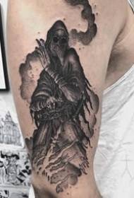 Wzór tatuażu Dark Ghost Knight 9