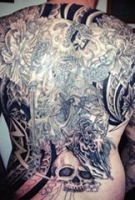 Různé černé a šedé skici tipy na bodnutí dominantní vynikající tetování bojovník tetování