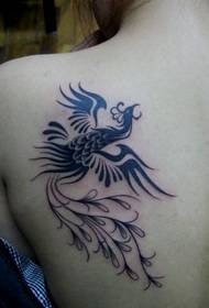 ʻO ka peʻa māmā a me ka phoenix tattoo