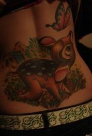 Kumashure kunonakisa reindeer mucheche deer plaque tattoo maitiro