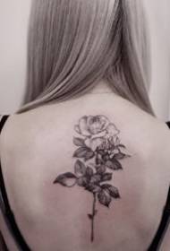 Beautiful flower tattoo pattern for all parts of girls