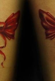 Lace bow tattoo girl full of lace bow tattoo pattern