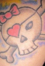 Picha ya tatoo ya ishara ya maumbo ya maharamia ya ujana
