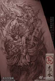 Chinese traditionnelle Stil, no der Klack, Xiang Xianglong Tattoo Muster