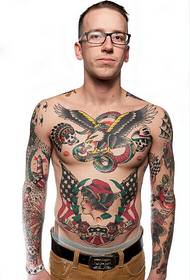 Tattoo masu kyau masu launuka masu laushi ga yara maza da keɓaɓɓen halaye