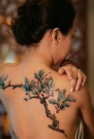 satu set pola tato yang indah untuk anak perempuan