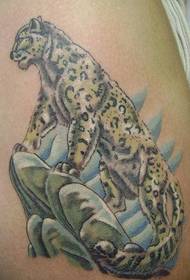 леопардовата татуировка на камъка
