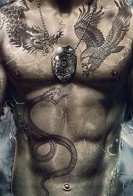 Gambar tato totem kacak bidang gas