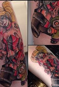 Ang iba't ibang mga disenyo ng istilo ng tattoo na Neo Tradisyon mula sa Scott Owen