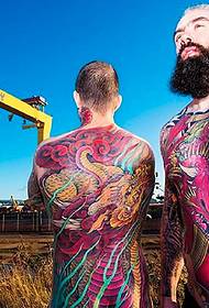 Eng Vielfalt vu Japanesch-Stil Grousshandel Tattoo Designs vum Chris