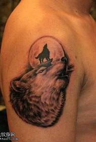 Arm wolf mutu tattoo tattoo
