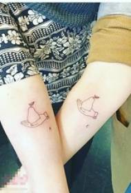 Razne kreativne osobnosti i umjetnosti mali svježi dizajni tetovaža malih uzoraka za djevojke