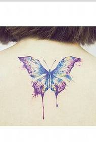 Красиві татуювання татем метелик