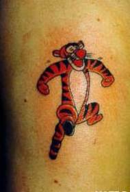 боја Цртан филм тигар тетоважа шема