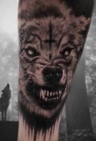 A sababaraha gambar tato serigala ngiringan pikeun dinikmati