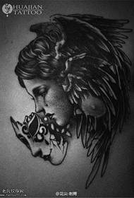 Maschera tatuata di u picculu manoscrittu
