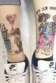 18 персонализированных татуировок клоунов