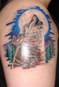 Makeer colour Paulus wolf tattoo maitiro