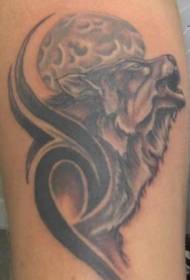 Ujku i kafesë Paulo ujku dhe tatuazhi logon fisnore