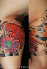 Калмари с 10 татуировки представляват късмет и благоприятни дизайни за татуировки на калмари