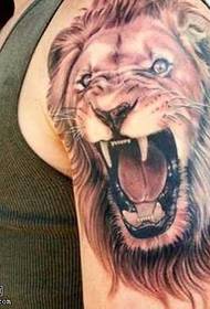 paže lev tetovanie vzor